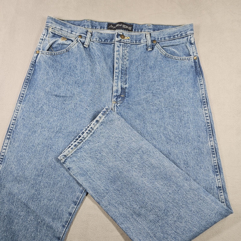 Wrangler George Strait Cowboy Cut Jeans Mens 38x32 Rodeo Western 13MGSSW